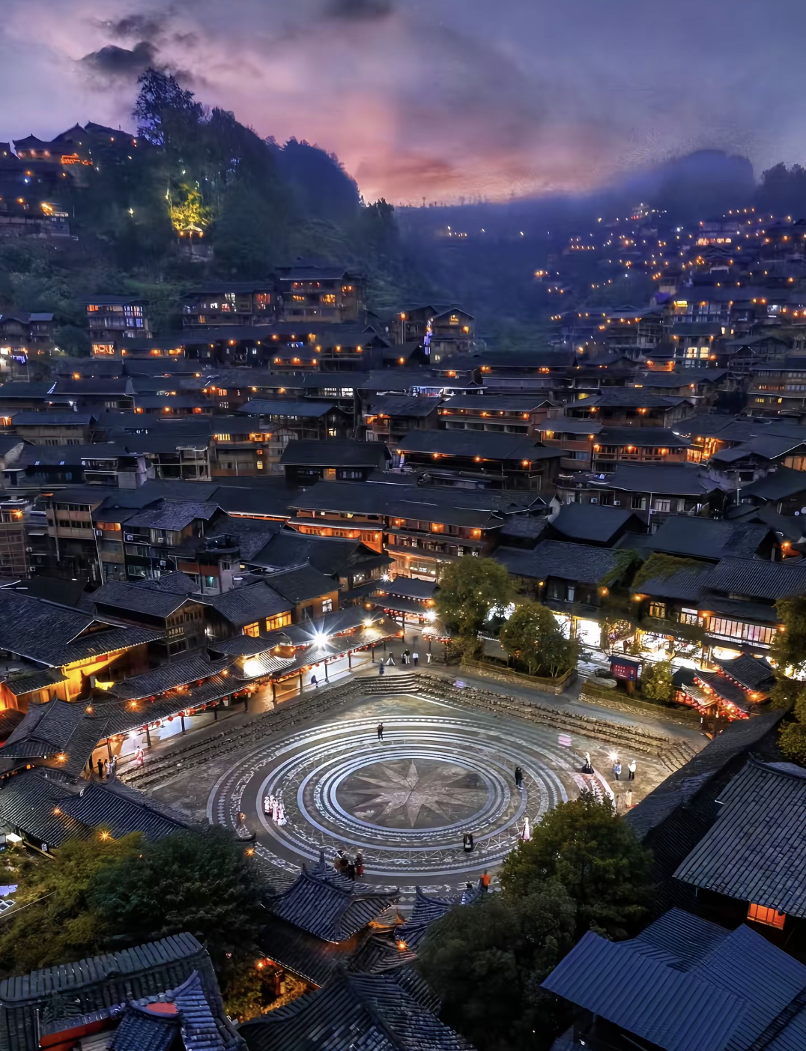 苗寨古建筑